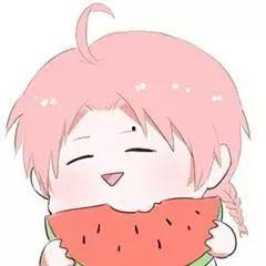 网红吃瓜头像卡通版男,趣味横生的网络潮流新宠